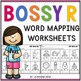 Bossy R-Controlled Vowel (AR, ER, IR, OR, UR) Word Mapping