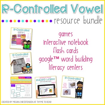 Preview of R-Controlled Vowel Bundle