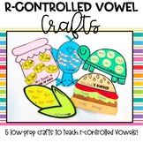 R- Controlled Vowel Crafts | Phonics Crafts