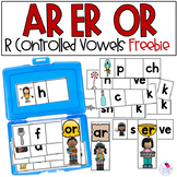 R Controlled Vowels - AR OR ER - Independent Phonics Activ