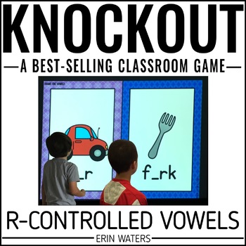 Preview of R-Controlled Vowel Games - 7 Bossy R Games - Knockout