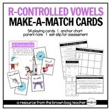 R-Controlled Vowel Phonics Game: Make-a-Match Cards for Re