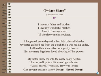 to my big sister poems