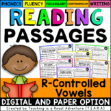 R-Controlled Vowel Reading Passages LEVEL 2 - Distance Learning