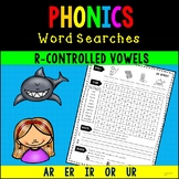 R-Controlled Vowel Word Searches