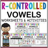 Bossy R-Controlled Vowel Worksheets Activity Second Third 