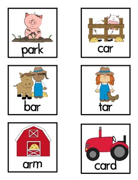 R-Controlled Vowel /ar/ Farm Activities by mrstucker | TPT
