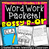 R Controlled Vowel OR Word Work Packets! Bossy r (OR) Printables!