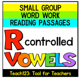 R Controlled Vowels Reading Passages Sorts Sentence Buildi
