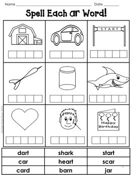 r controlled vowels 30 no prep printables bossy r word sorts and making