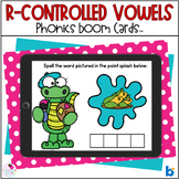 R Controlled Vowels AR ER IR OR UR - Bossy R Phonics Boom Cards