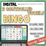 R Controlled Vowels BINGO | Google Slides | Digital Game | ESL