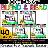 R Controlled Vowels Boom Cards™️ | Blend and Read Boom Car