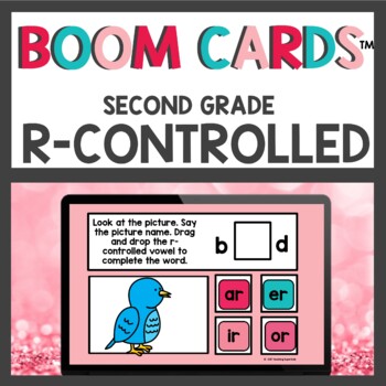 Preview of R-Controlled Vowels Boom Cards