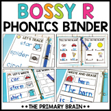 R-Controlled Vowels Phonics Review Binder Bossy R Small Gr
