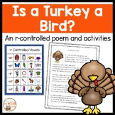 R-Controlled Vowels & Bossy R Activity for Thanksgiving Po