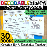 R Controlled Vowel Worksheets, R Controlled Decodable Read