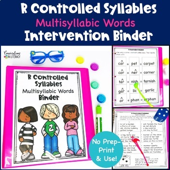 Preview of R Controlled Vowels Decoding Multisyllabic Words Strategies Reading Intervention