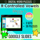 R-Controlled Vowels - Digital Word Puzzles | Distance Lear