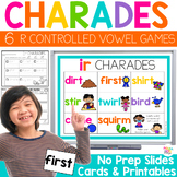 R Controlled Vowel Games & Worksheets | Charades Phonics G