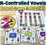 R-Controlled Vowels Games and Puzzles