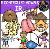 R Controlled Vowels - IR Clip Art Bundle {Educlips Clipart}