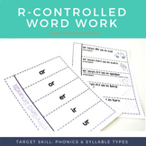 R-Controlled Vowels Activities (ar, or, er, ir, ur)
