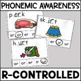 R-Controlled Vowels Phonemic Awareness Task Cards - ar, or