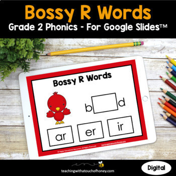 Preview of R Controlled Vowels Phonics Activities | Bossy R 2nd Grade Phonics