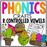 R-Controlled Vowels Phonics Crafts and Reading Activities 