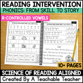 R-Controlled Vowels - R-Controlled Words - Worksheets for 