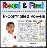 R-Controlled Vowels Read & Find Hidden Picture Puzzles