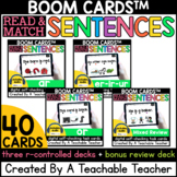 R Controlled Vowels Sentences Boom Cards™️ | Boom Cards R 