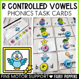 R Controlled Vowels - Word Work Phonics Task Cards AR, ER,