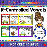 R-Controlled Vowels Who Am I Powerpoint Game Bundle
