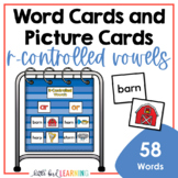 R-Controlled Vowels Decodable Word Cards and Picture Cards