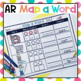 R Controlled Vowels Word Mapping Worksheets AR FREEBIE