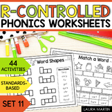 R-Controlled Vowels Worksheets - No-Prep Bossy R Activitie