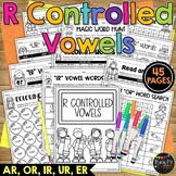 R Controlled Vowels Worksheets | ar er or ir ur | Activiti