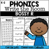Bossy R Write the Room - First Grade Phonics Practice