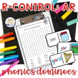 R-Controlled Vowels ar- Domino Phonics Activity for Litera