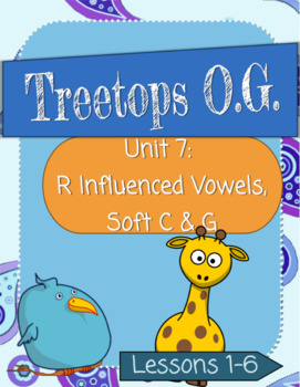Preview of R-Influenced Vowels and Soft C/G: Orton-Gillingham Unit 7