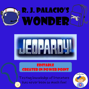 Preview of R. J. Palacio's Wonder Jeopardy