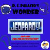 R. J. Palacio's Wonder Jeopardy
