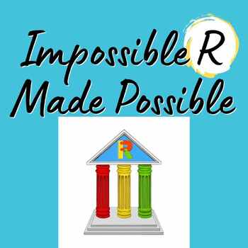 Preview of R & L Articulation Bundle for Impossible R - course, workbook, e book and L book