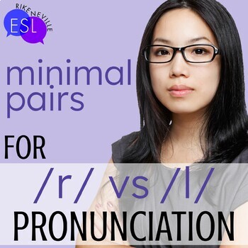Preview of R L Minimal Pairs for Adult ESL Pronunciation