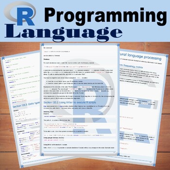 Preview of R PROGRAMMING language Complete Curriculum