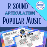 R Sound Articulation in Speech Therapy- Popular Song Lyrics