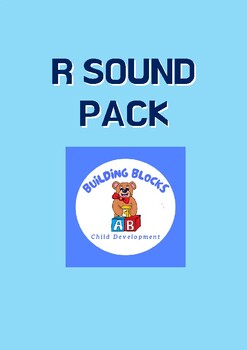 Preview of R Sound Pack: All word positions, no prep, speech therapy, articulation