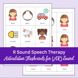 R Sound Speech Therapy Flashcards - [AR] Sound Establishment